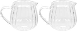 Amosfun MilchkäNnchen Glas 100Ml Mini Milchkanne