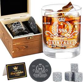 Amosking 40 Geburtstag Geschenke für Männer,
