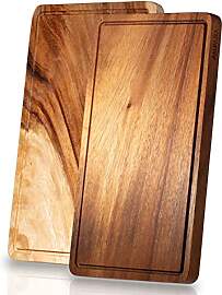 AMPARA® Frühstücksbrettchen Holz - 25x15cm –