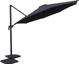 Ampelschirm GARDEN PLEASURE, grau (anthrazit),