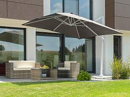 Ampelschirm SCHNEIDER SCHIRME "Rhodos Twist