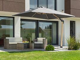 Ampelschirm SCHNEIDER SCHIRME "Rhodos Twist