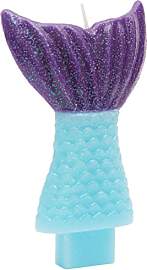 Amscan 170528 - Kerze Meerjungfrauen-Schwanz,