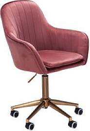 AMSTYLE Bürostuhl, SPM1.431 Stoff rosa, Gestell