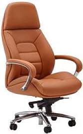 AMSTYLE XXL Chefsessel, SPM1.436 Leder braun,