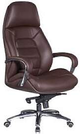 AMSTYLE XXL Chefsessel, SPM1.437 Leder braun,
