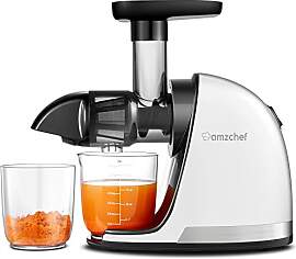 AMZCHEF Entsafter Gemüse und Obst Testsieger -