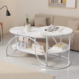 Anajqaqia 2-teiliges Couchtisch-Set, silberne