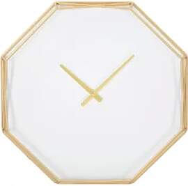 Analoge Wanduhr Mauro Ferretti Goldy Octagonal