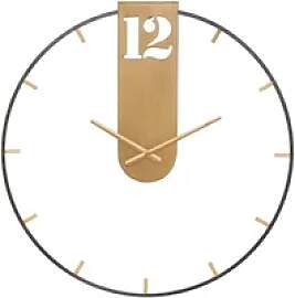 Analoge Wanduhr Mauro Ferretti Goldy