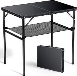 Anbte Campingtisch Klappbar 90x60x74.7cm(LxBxH)