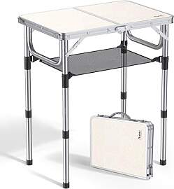 Anbte Campingtisch Klapptisch 60x40cm Aluminium
