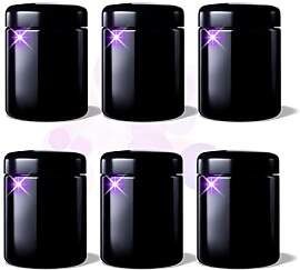 ANCEVIA edles Violettglas Vorratsglas 250 ml –