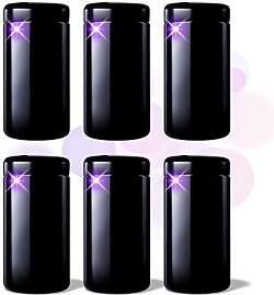ANCEVIA edles Violettglas Vorratsglas 500 ml –
