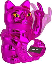 ANGRY CAT Mini Winkekatze Lucky CAT - SOLAR