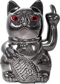 ANGRY CAT - Winkekatze Lucky CAT - Lustige