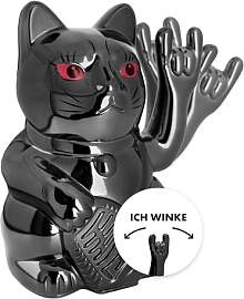 ANGRY CAT - Winkekatze Lucky CAT - rockige,