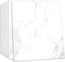 ANHUIB 10 Pcs Fliesenaufkleber Boden Weißer