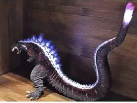 Anime Godzilla Vierte Form Figuren kawaii harz GK