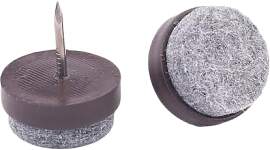 Aniyan 20 Stück 17mm Filzgleiter Nagel für
