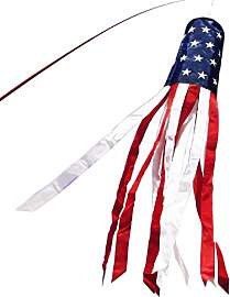 Anley 40 Zoll Amerikanische US-Flagge Windsack,