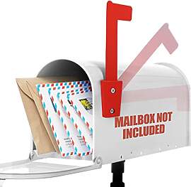 Anley Universal Postfachflagge für ausgehende