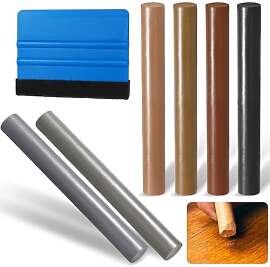 Annickee 6Pcs Laminat Reparaturset Grau,