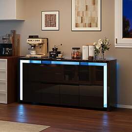 Anrichte,Sideboard,Küchenschrank mit 2 Schubladen 
