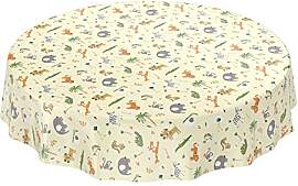 ANRO Tischdecke Wachstuch abwaschbar