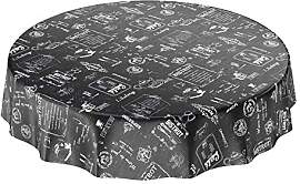 ANRO Wachstuchtischdecke Wachstuch Wachstischdecke 