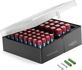 ANSMANN Batteriebox Aufbewahrungsbox für 56