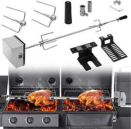 Ansobea Grillspieß Elektrischer, 107cm universal