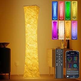 ANTENLICHT RGB Stehlampe Wohnzimmer Dimmbar 155 cm 