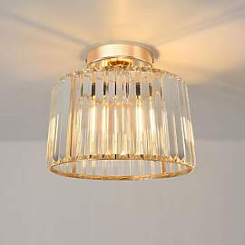 ANWIO Modern Deckenleuchte Wohnzimmer Gold