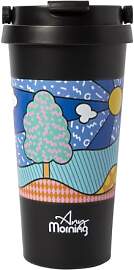 Any Morning Thermobecher mit Henkel und Deckel |