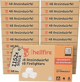 Anzündwürfel 1152 Stück geruchlos auf