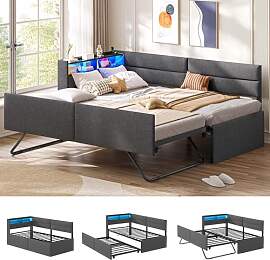AOGLLATI Ausziehbares Schlafsofa 90/180×200 cm,