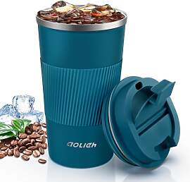 Aolieh Thermobecher 510 ml, Kaffeebecher to Go aus 