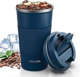 Aolieh Thermobecher 510 ml, Kaffeebecher to Go aus 