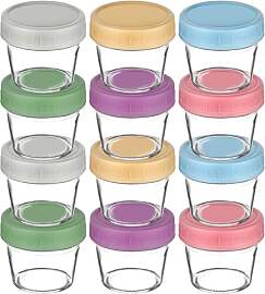 Aolso Babynahrungs-Aufbewahrungsbehälter, 12-Pack 