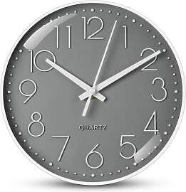 Aolso Wanduhr, geräuschlos und tickt Nicht,
