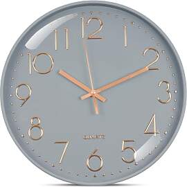 Aolso Wanduhr, geräuschlos und tickt Nicht,