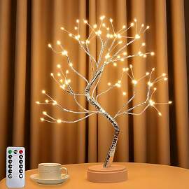 AONAT LED Lichterbaum mit 108 LEDs,8 Modi Dimmbar, 