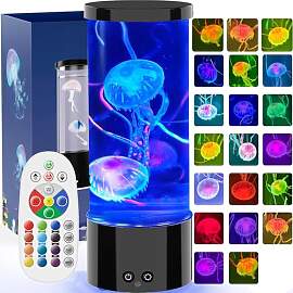 AONESY Jellyfish Lamp, Quallen lampe mit 17 Farben 