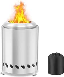 AOOSU Rauchfreie Feuerschale, Tischfeuerstelle aus 