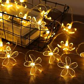 AOOTE LED Lichterkette Kirschblüten Deko, 3m 20