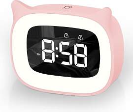 Aoreun Wecker Digital Kinder, Dual-Wecker mit