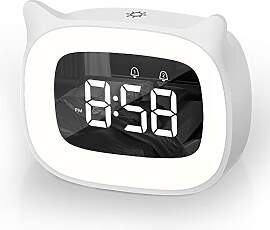 Aoreun Wecker Digital Kinder, Dual-Wecker mit