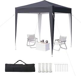 Aoxun Pop Up Pavillon 2x2m Wasserdicht,