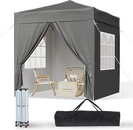 Aoxun Pop Up Pavillon 2x2m Wasserdicht mit 4